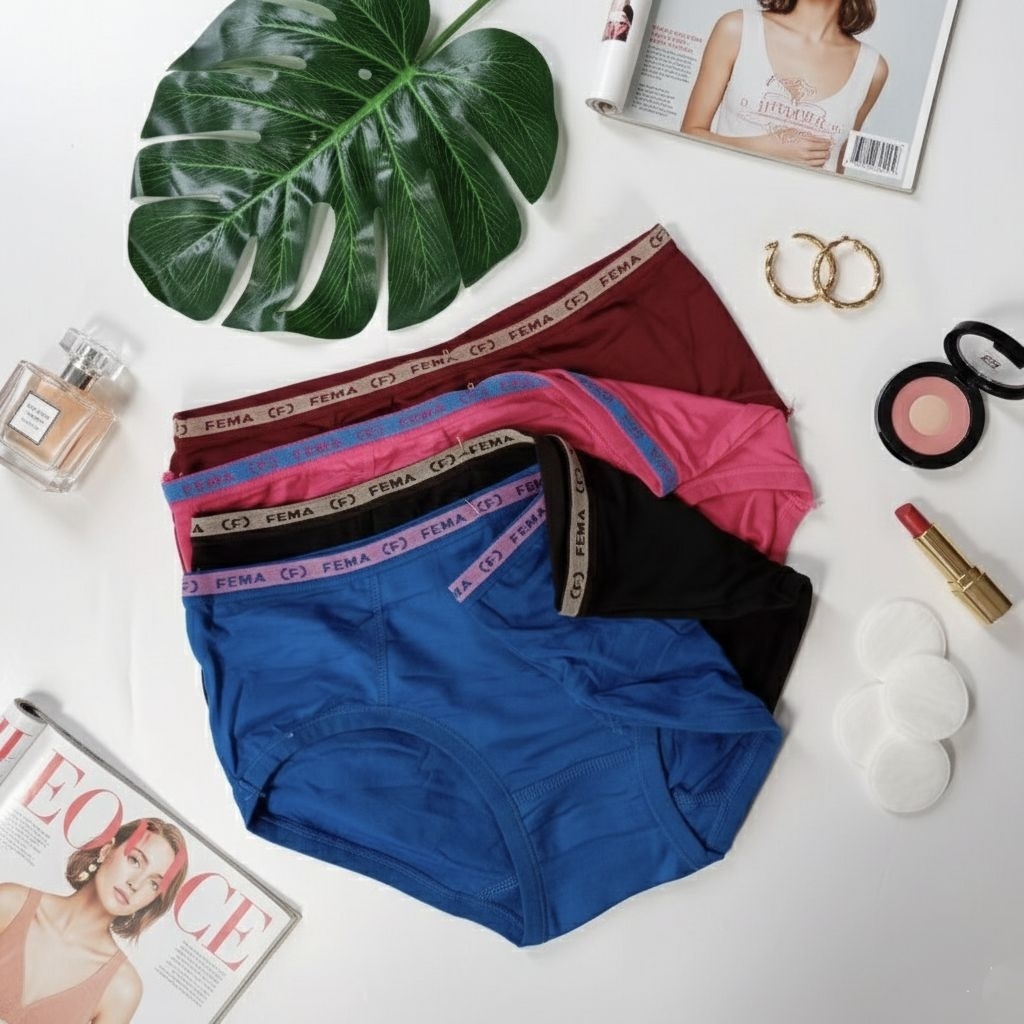 6 PCS (SETENGAH LUSIN) ART 034 | Celana Dalam Wanita Oreo Art BF1236 Super Soft I CD Perempuan Oreo 