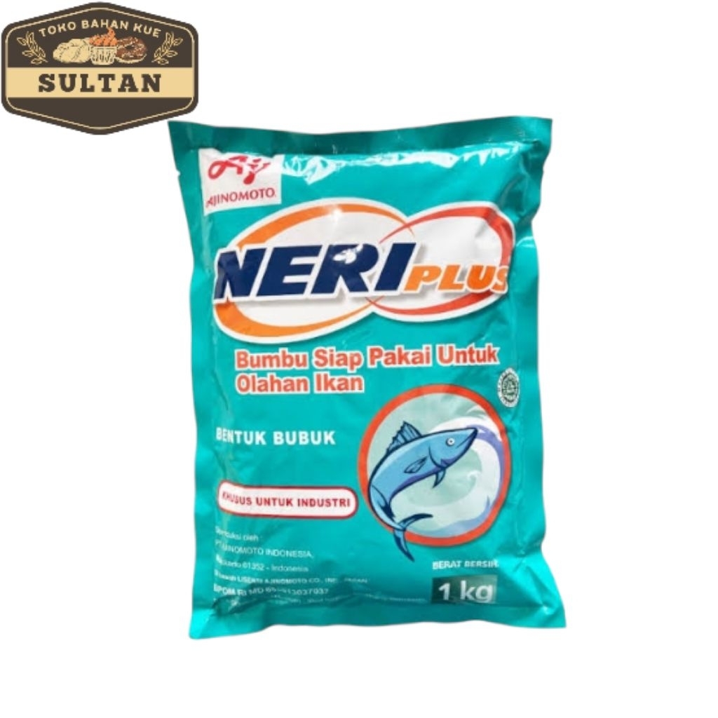 Neri Plus Kaldu Ikan Kemasan 1Kg | Penyedap Rasa Ikan