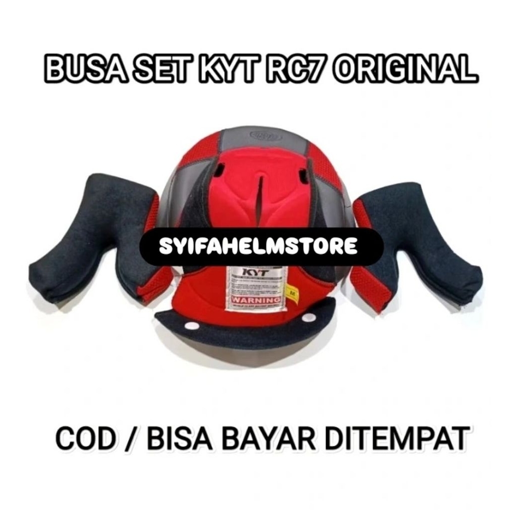 Busa Helm RC7 7 Original KYT 100% Asli