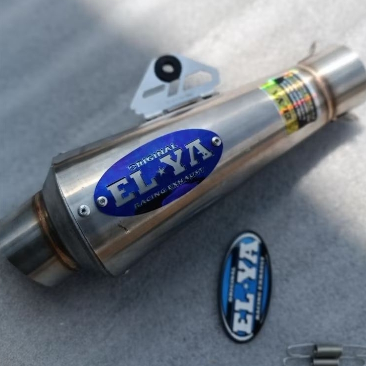 slincer ELYA original bss emblem blue sarteng dan full kompetisi panjang 20cm inlet 50 mm