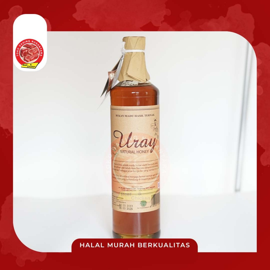 Madu Uray Natural Honey 875 Ml | Madu Uray 875 Ml