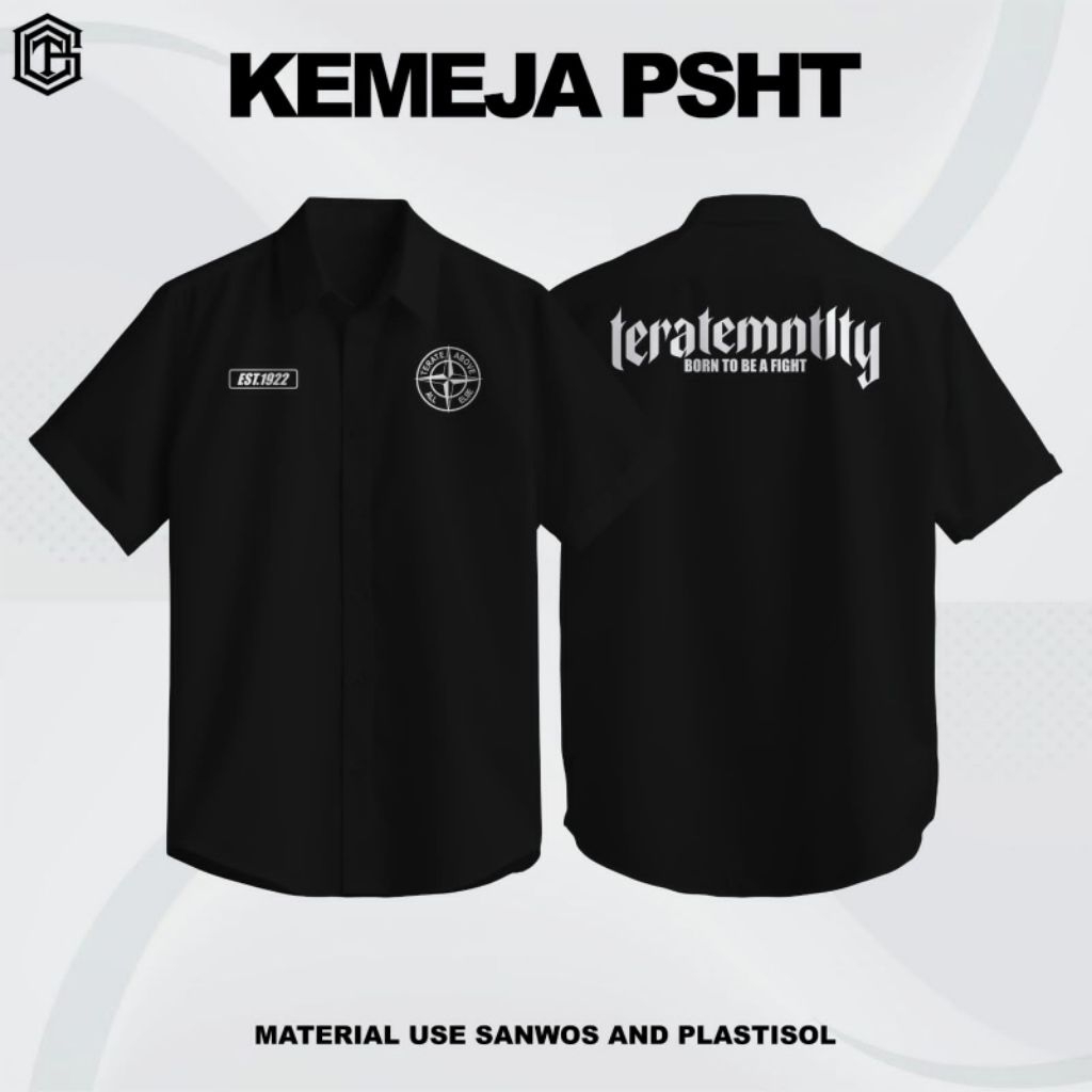 KEMEJA PSHT - KEMEJA SABLON PSHT - KEMEJA SH TERATE - PSHT