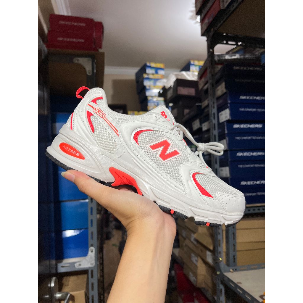 NEW LIMITED EDITION NEW BALANCE 530 WHITE RED / ORIGINAL U530CSG