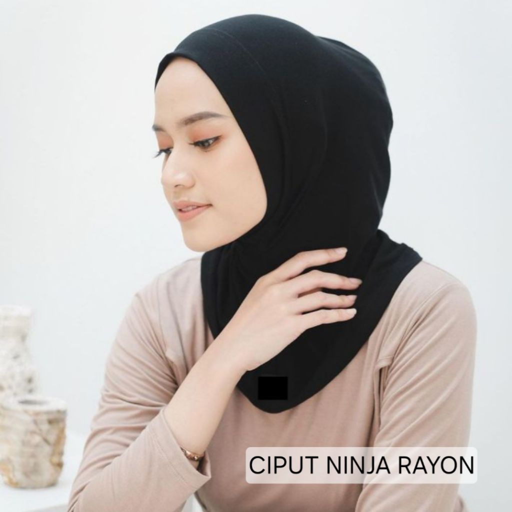 Iket Ninja  Jilbab/Iner Cotton Premium/Ciput Ninja