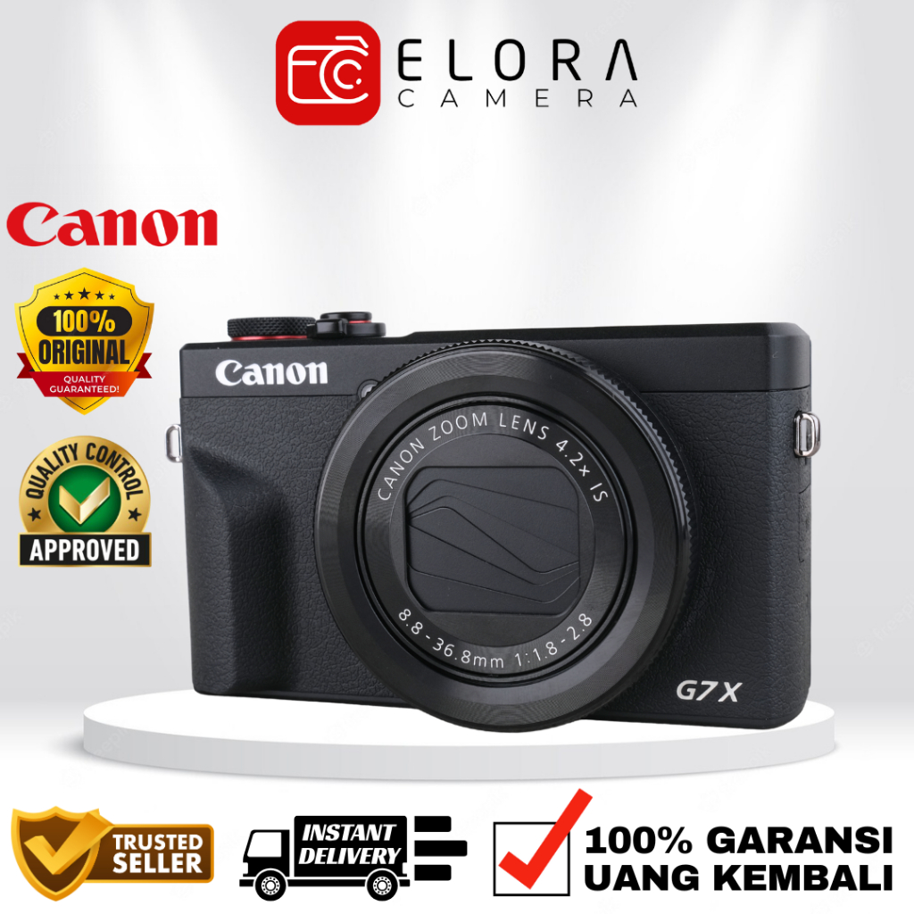 Canon G7X Mark III / Kamera Pocket Canon G7 X Mark III Compact / Kamera Digital Canon G7X III