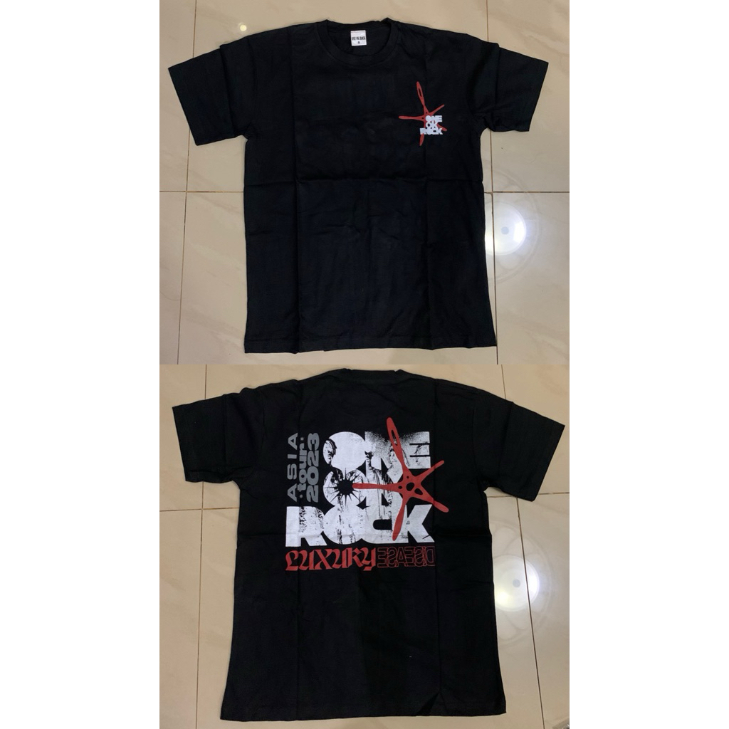 official merch kaos one ok rock oor jakarta 2023