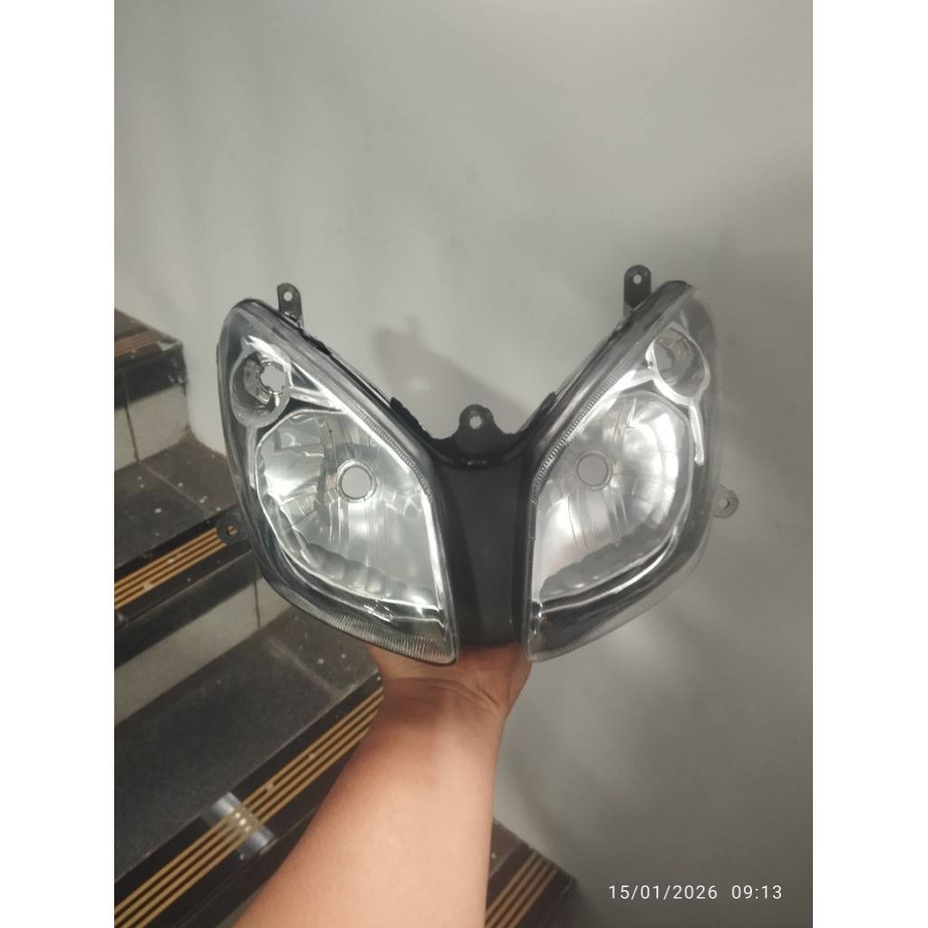 replektor lampu depan nouvo z original copotan