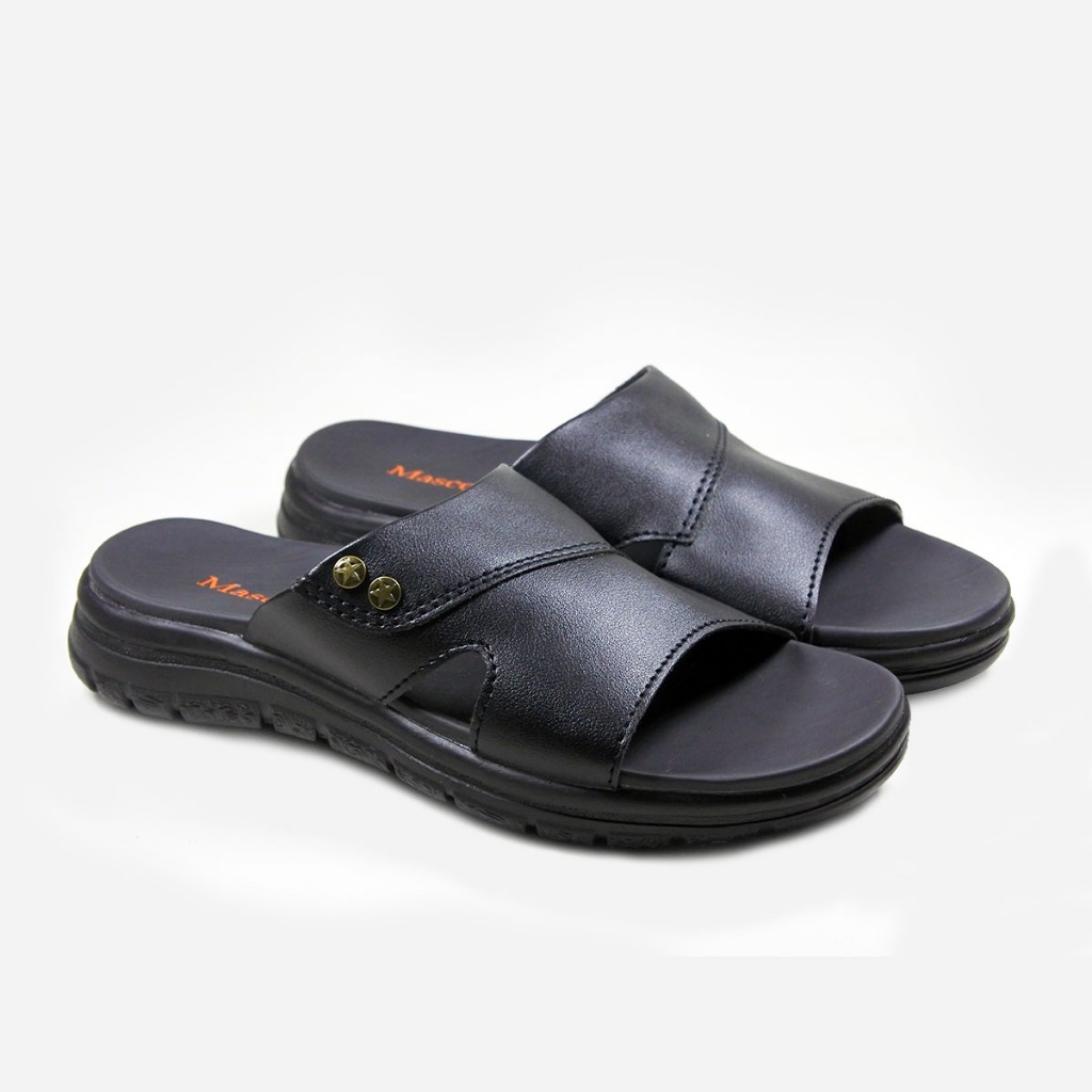 Mascotte LABIRIN I Sandal Pria 975.240 [ Hitam ]