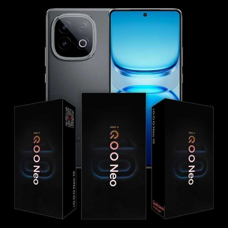 iQOO Neo10 16+512 7000 mAH + 120w,1st Snapdragon 8s Gen 4 + Q1 NFC 50MP OIS 6.7inch