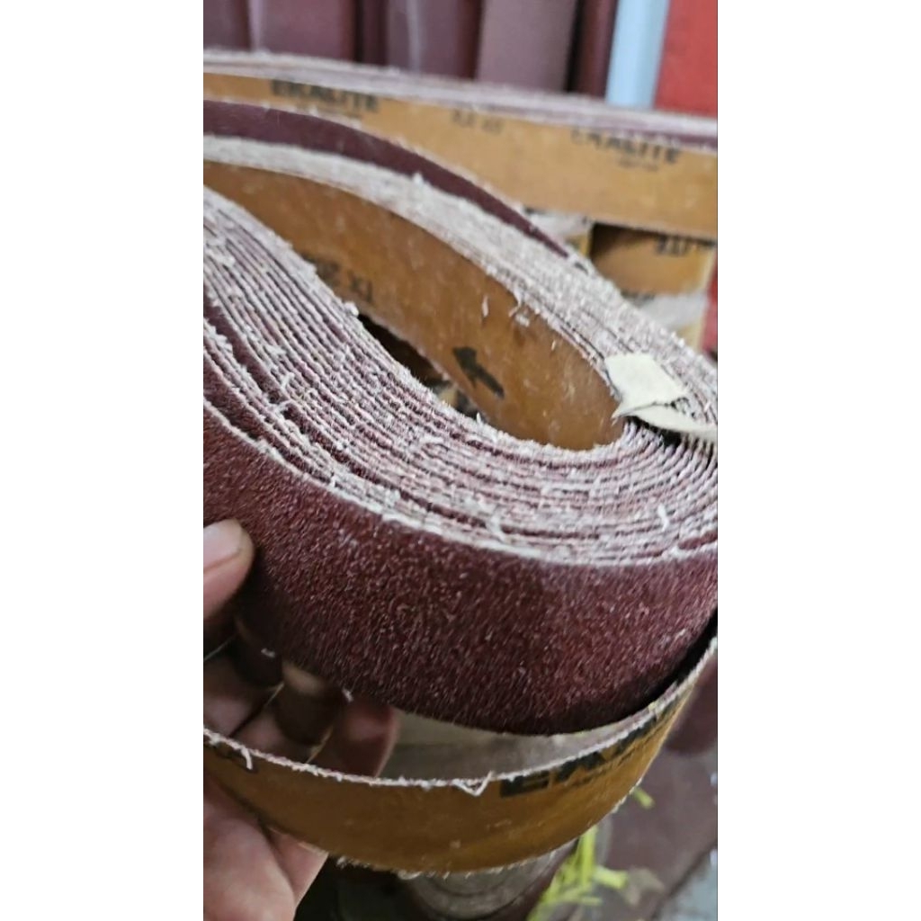 AMPLAS CERAMIC EKALITE GRIT 40 BELT GRINDER 2 X 72 INCHI ISI PER PCS