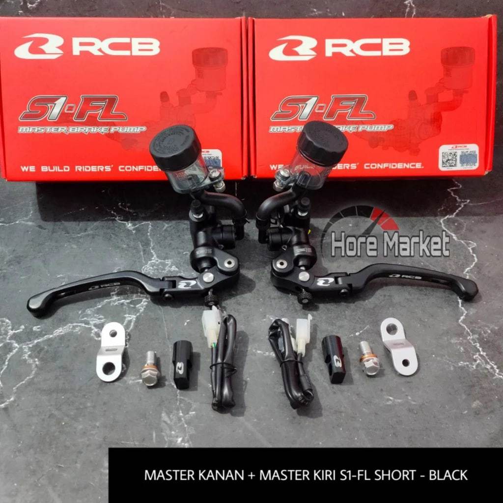 PAKET 1 SET MASTER REM RCB S1 FL AEROX ALPHA 2025 / NMAX 155 NEW / TURBO / NEO / ADV 160 / VARIO 160