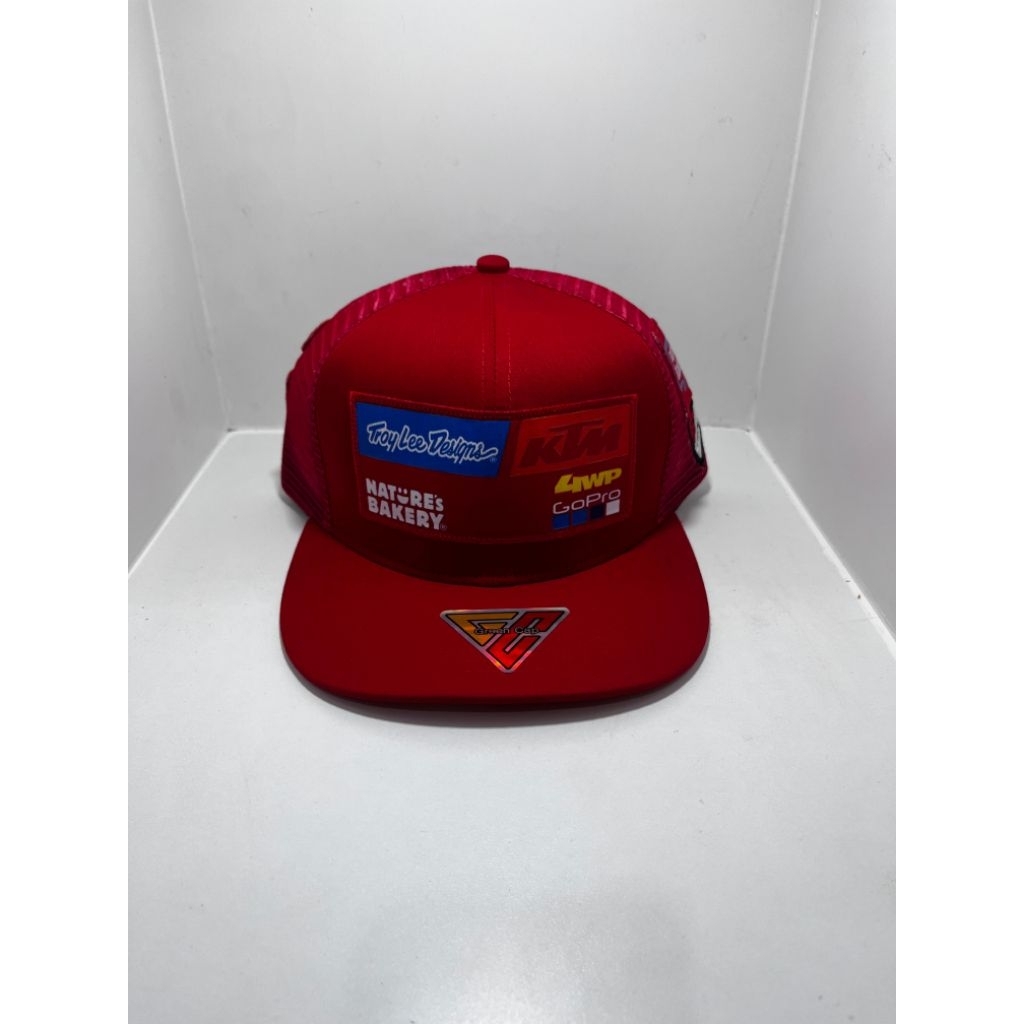 Topi Balap Motor Racing TRUCKER KTM Snapback Baseball Premium Original