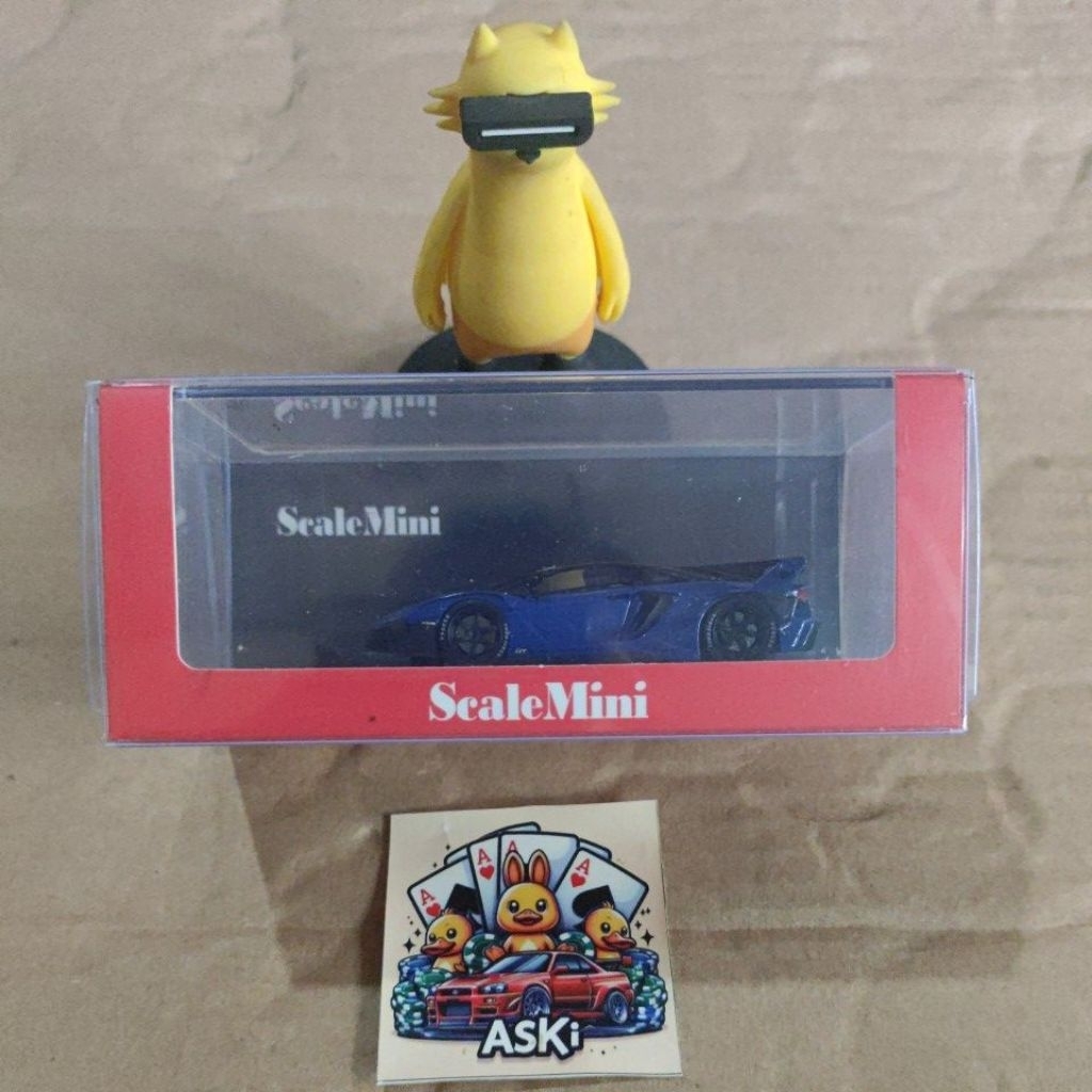 scale mini Lambo aventador lbwk