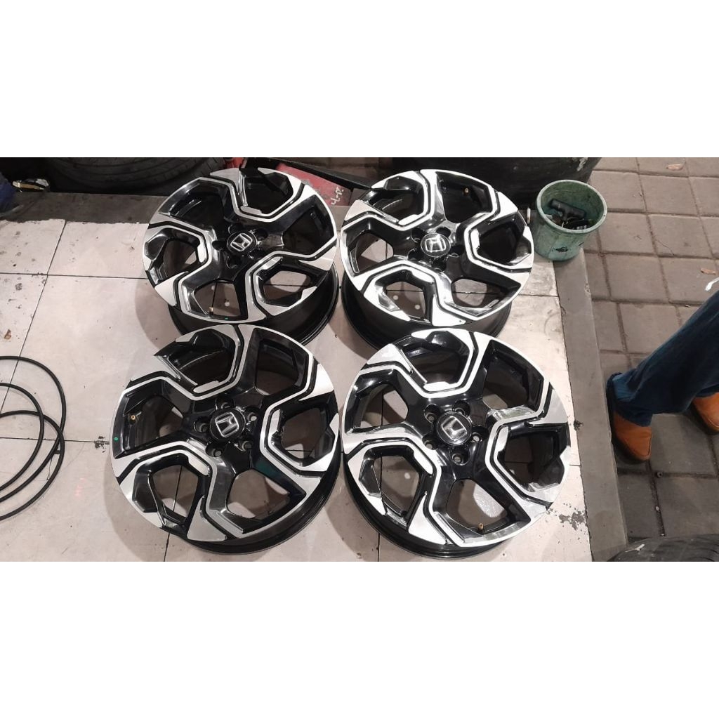 Velg bekas mobil oem copotan crv ring 18 lebar 7 baut 5x114.3 velg only