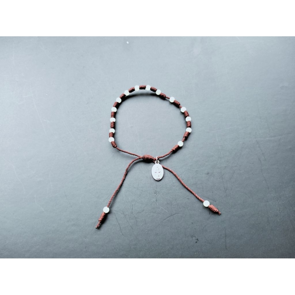 G1227 GELANG SKAPULIR BUNDA MARIA MOTE FOSFOR NYALA KATOLIK