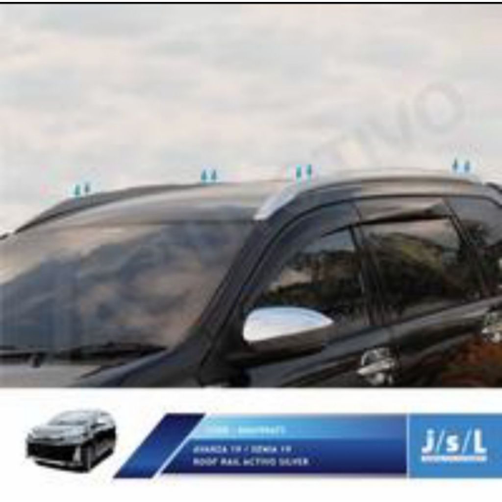 Roof Rail  RoofRoil Silver Activo Avanza Veloz 2019-2020