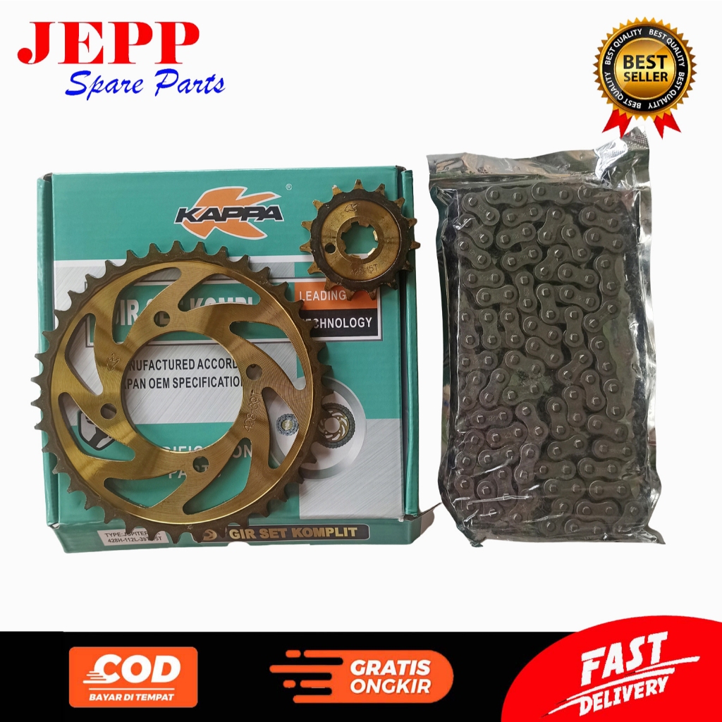 KAPPA GIR SET KOMPLIT JUPITER MX LAMA / GEAR PAKET JUPITER MX LAMA / JUPITER MX OLD / MX OLD