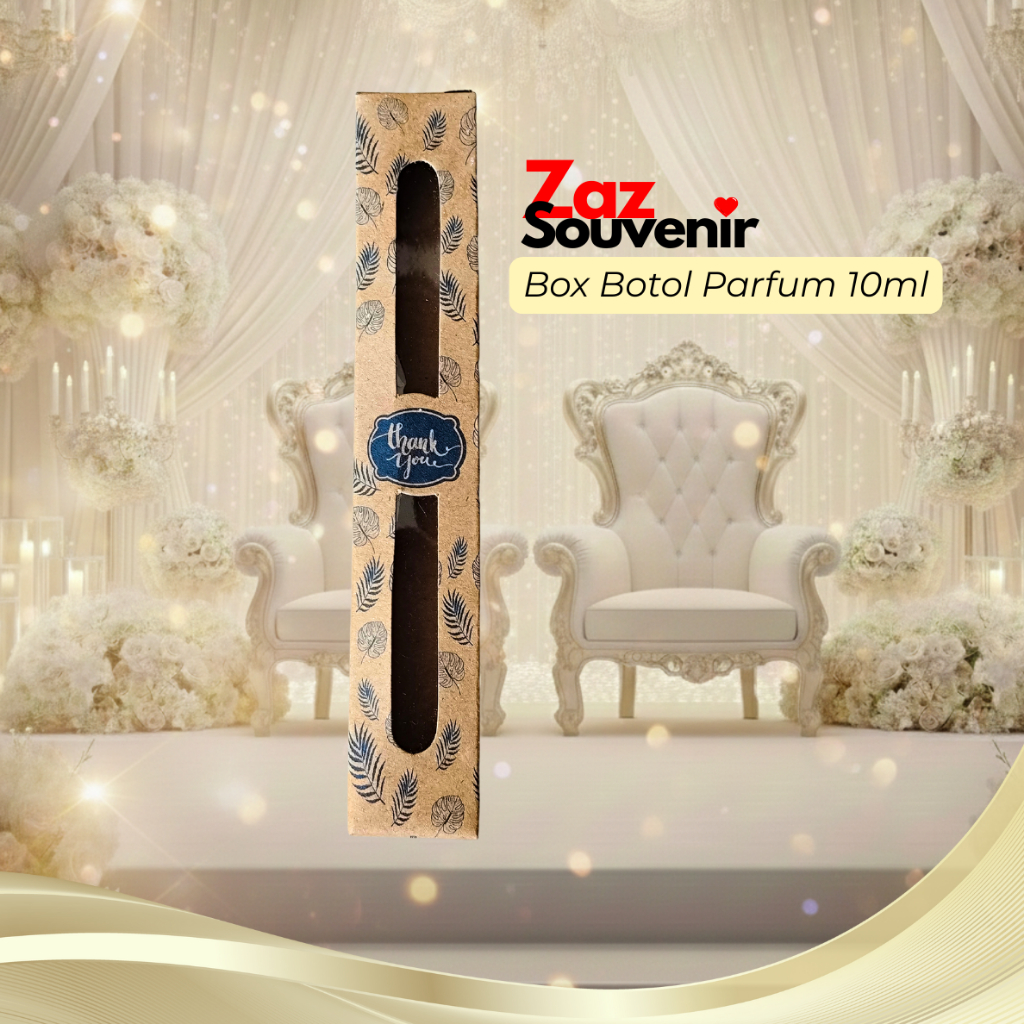 Box Kraft Botol Parfum 10ml - Box Souvenir Parfum 10ml