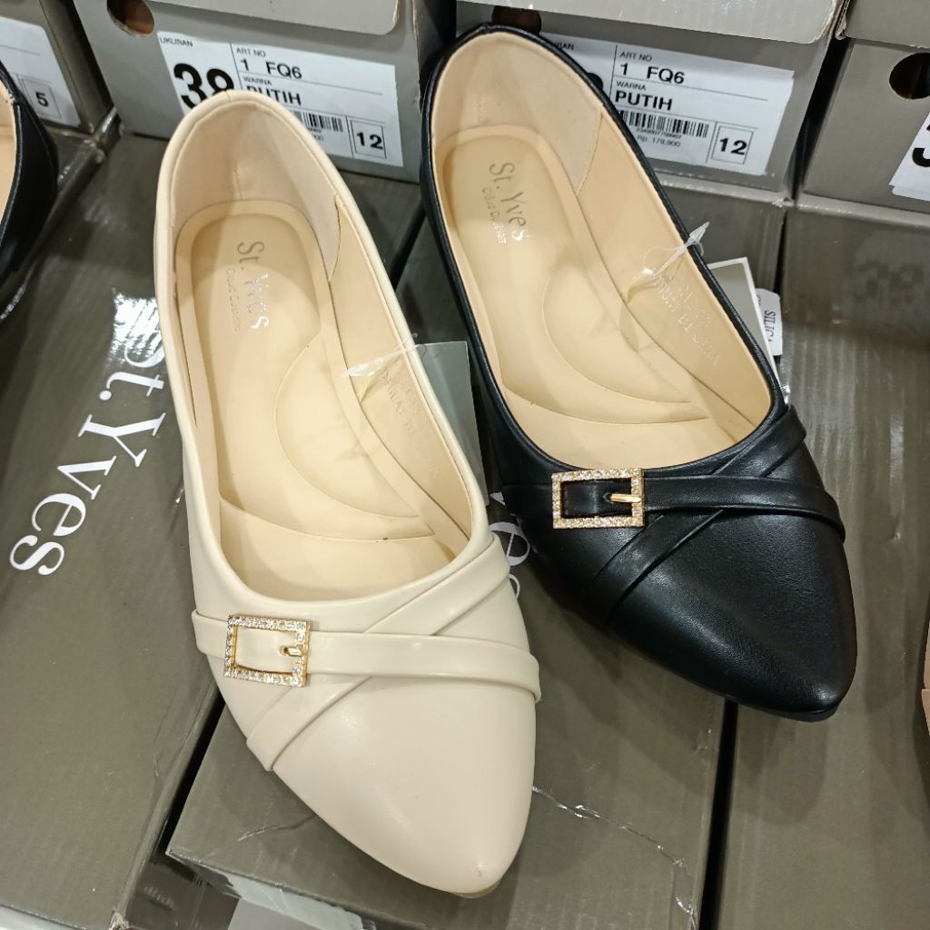 sepatu wanita flat ST.YVES original