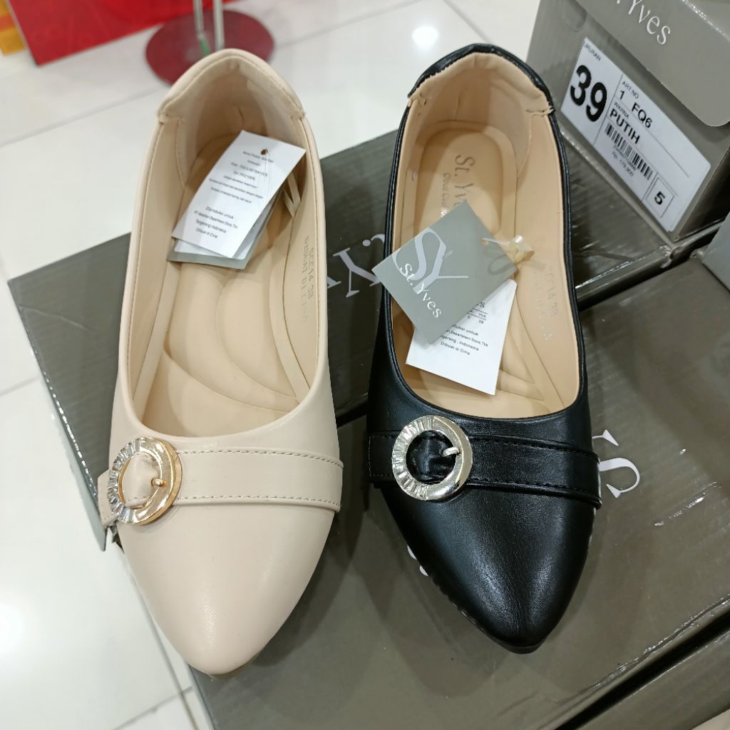 sepatu wanita flat ST.YVES original