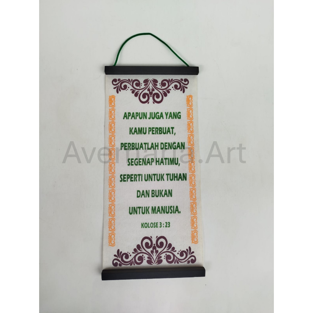 SCROLL AYAT ALKITAB