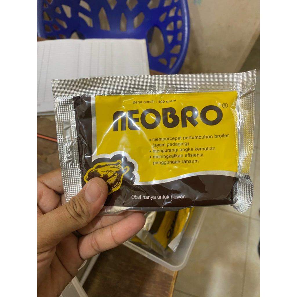 NEOBRO 100 GRAM VITAMIN AYAM BROILER VITAMIN AYAM PEDAGING