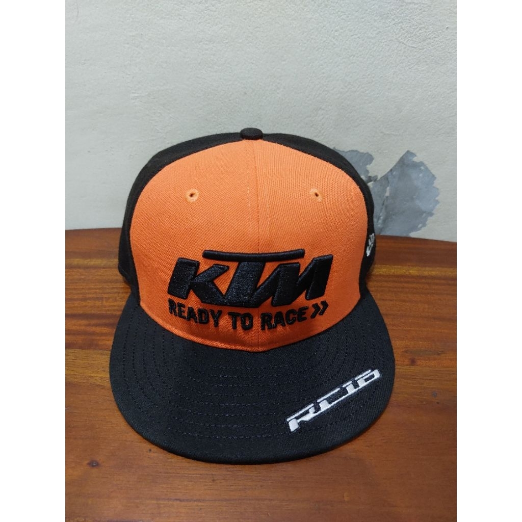 Topi Original Snapback Newera Colab KTM Size Setelan OSFM