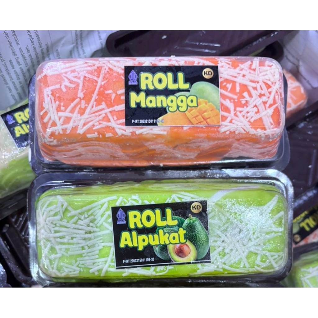 Pancake roll jumbo mangga alpukat