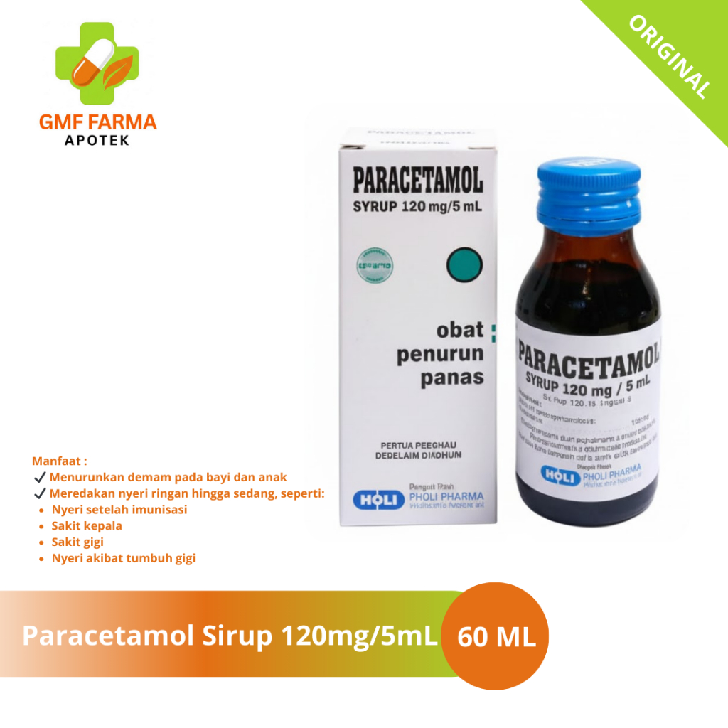 Paracetamol Sirup 120mg/5ml