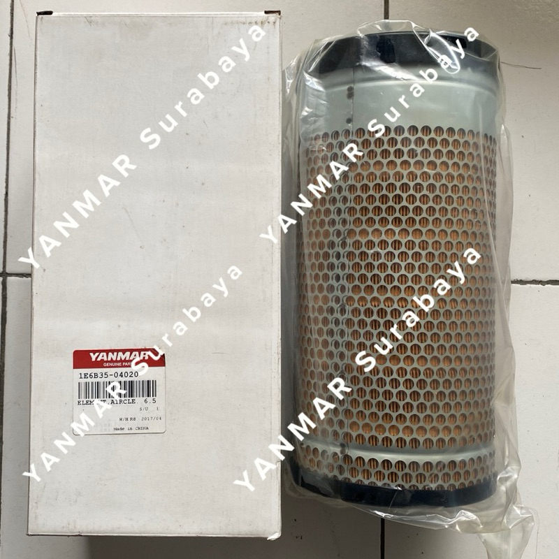 Filter udara Yanmar AW70 Lama/Ceper 1E6B35-04020 Element Original