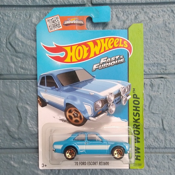 Hot Wheels '70 Ford Escort RS1600