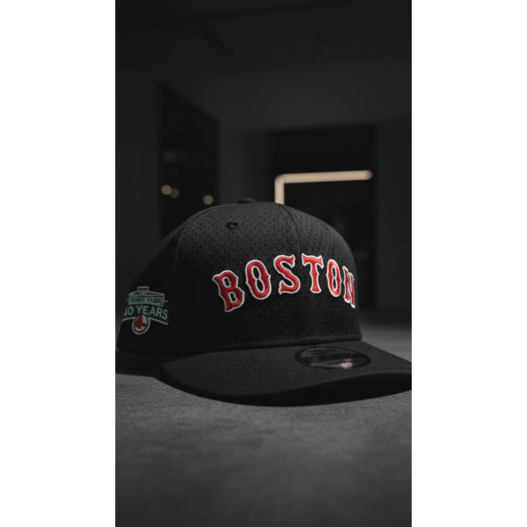 Topi Snapback Pin Post Up 9FIFTY New Era Boston Red Sox