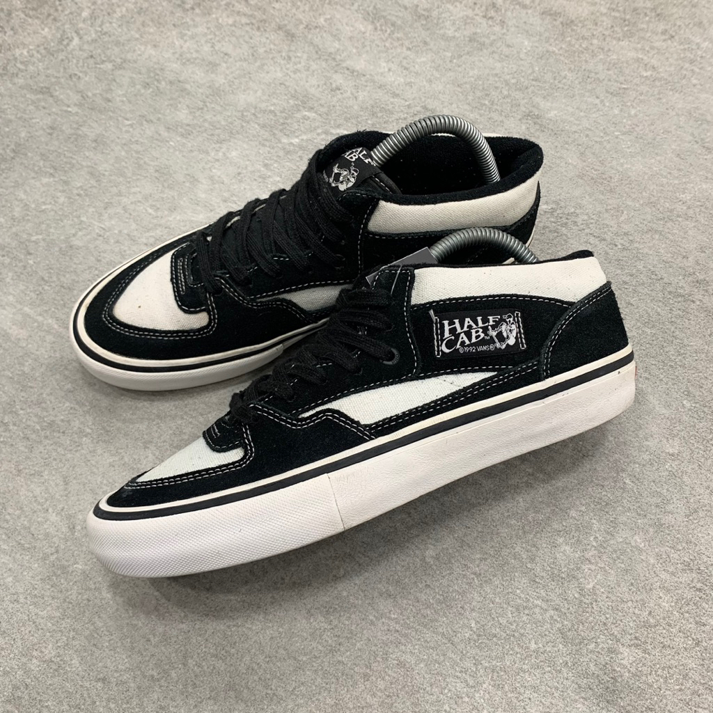 Vans Half Cab Pro 'Black White'