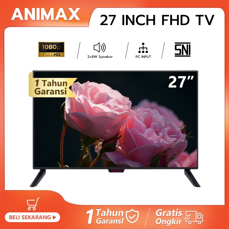 Animax TV LED Digital 24 inch TV 24 inch TV LED Murah 21Inch 24 inch 25 inch 27 inch Digital TV LED 