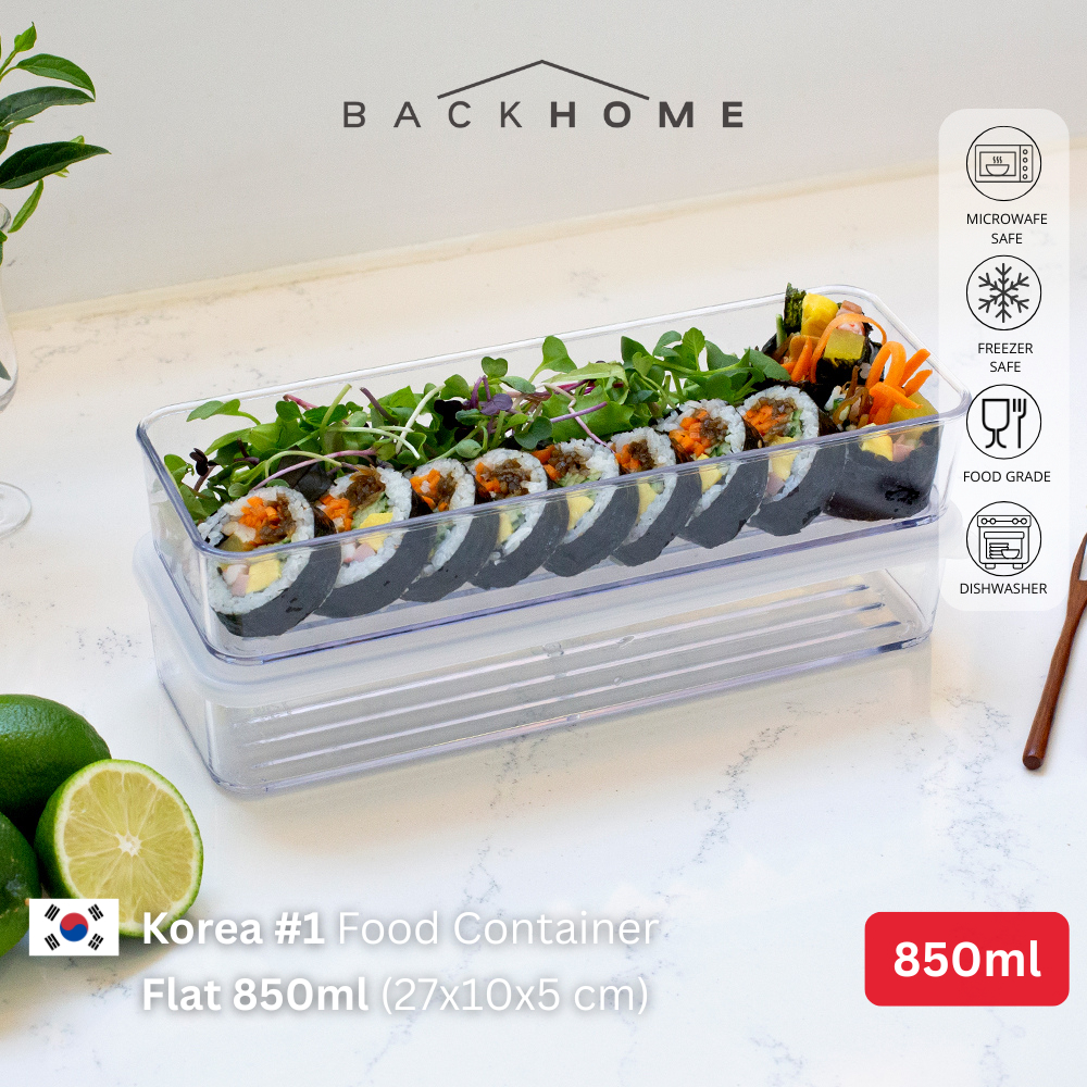 Silicook Food Container Flat 850ml - Container Food