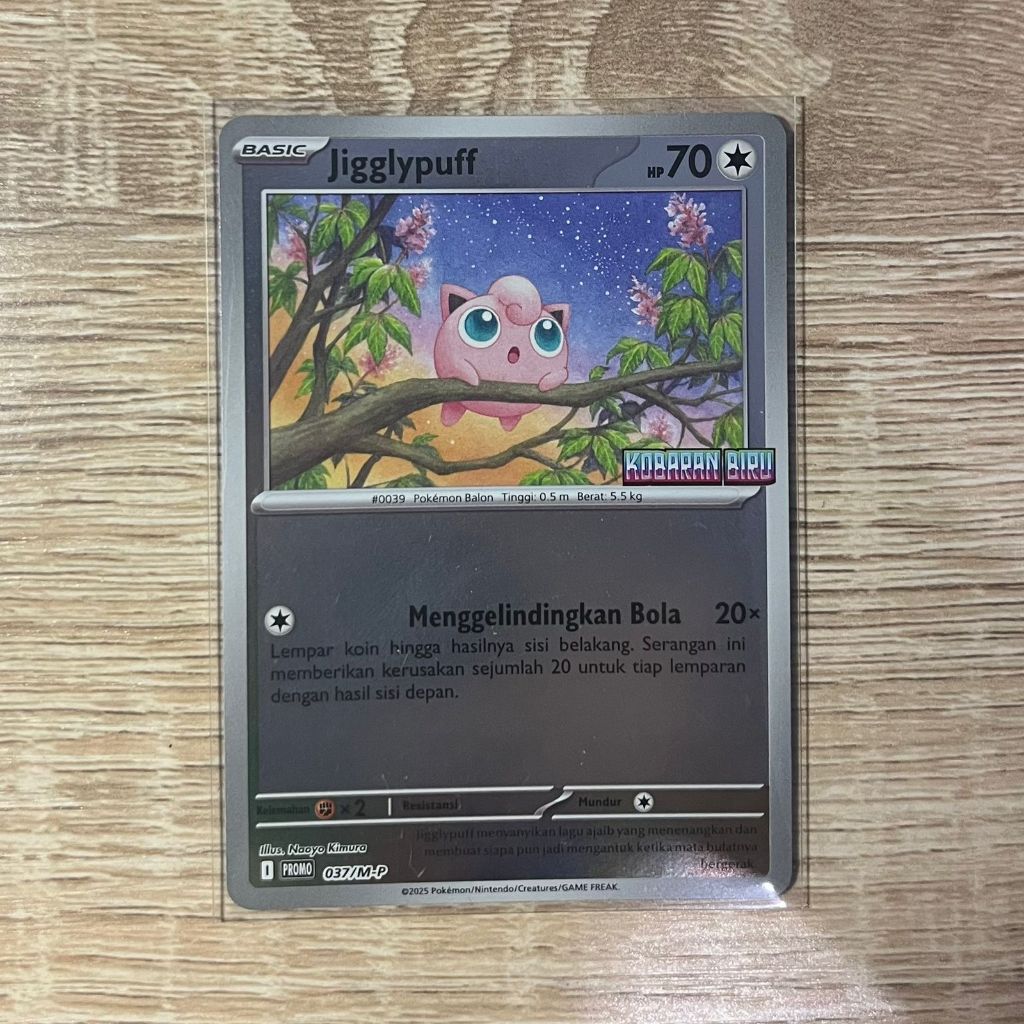 Jigglypuff Promo 037/M-P Pokémon TCG Indonesia (Original)
