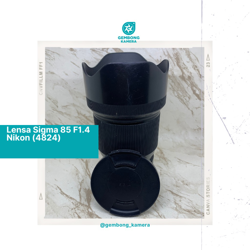 Lensa Sigma 85 F1.4 Nikon (4824)