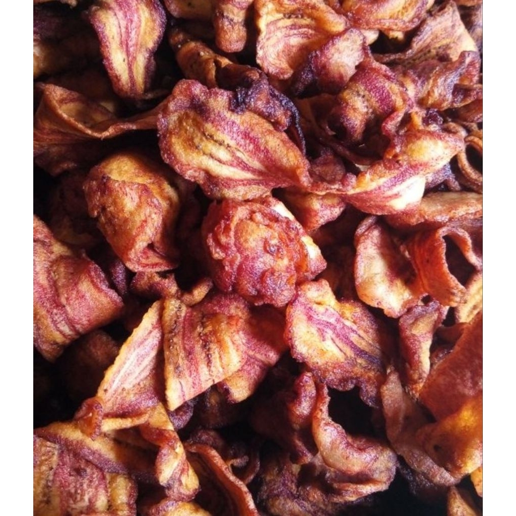 1kg Keripik Pisang Sale Manis Alami Tanpa Gula