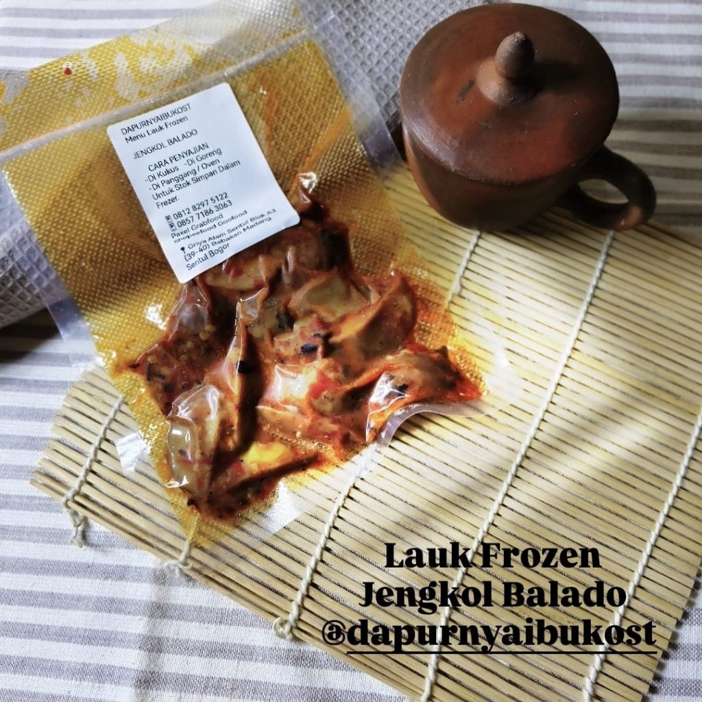 Jengkol Balado Frozen