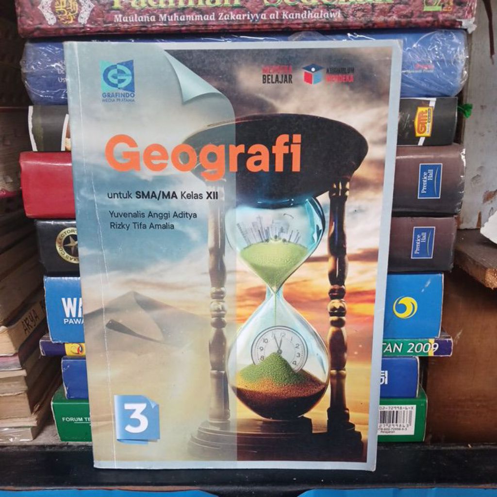 BUKU BEKAS ORIGINAL GEOGRAFI SMA KELAS XII KURIKULUM MERDEKA