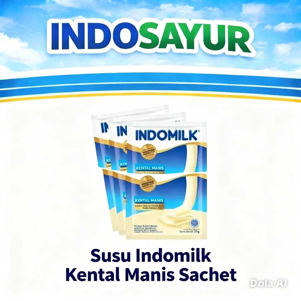 Susu Sachet indomilk PUTIH