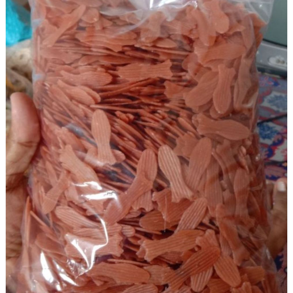 krupuk ikan 200gr opak iwak mentah langsung goreng