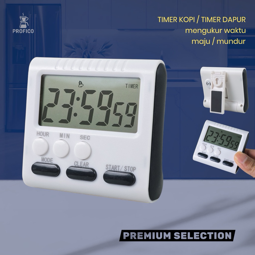 timer kopi Kitchen timer Timer masak Timer baking Pengukur waktu masak