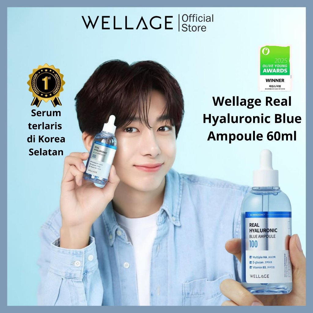 Wellage Real Hyaluronic Blue Ampoule 60ml