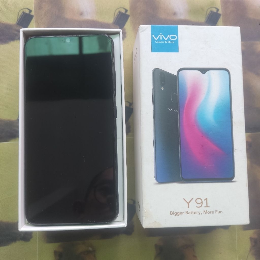 JANDA MATOT bahan vivo y91  ram 2gb internal 16gb hp rusak android murah 2nd bekas seken second prel