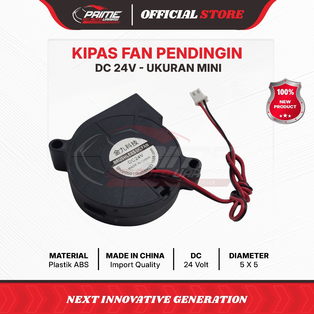 Kipas Pendingan Lampu Headlamp Fan Cooling Turbo Exhaust Headlamp Kipas Retrofit Headlamp DC12V/24V