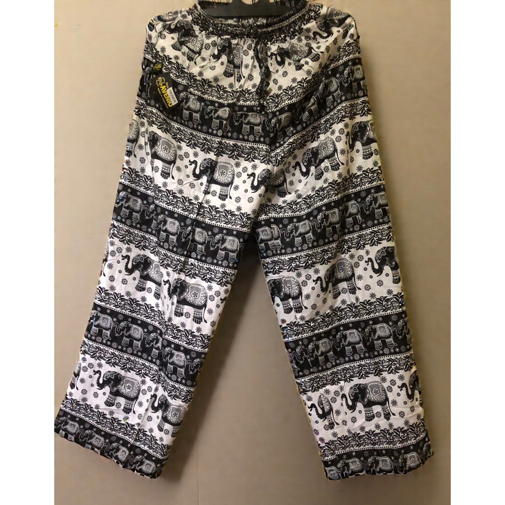 celana kulot wanita kekinian gajah CELANA KULOT RAYON PREMIUM MOTIF GAJAH CELANA KULOT Thailand