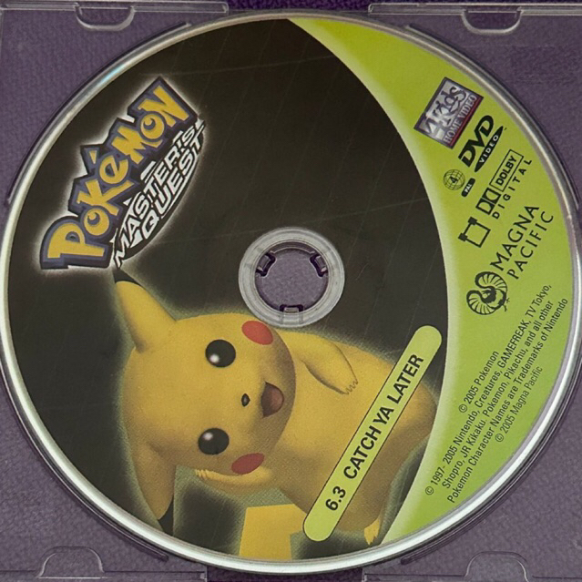 kaset dvd ori pokemon master quest