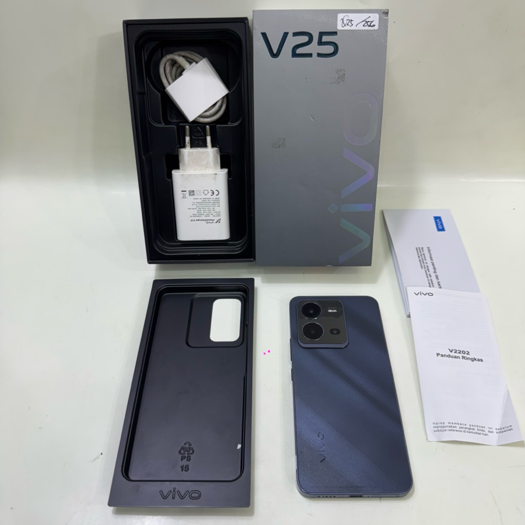 Vivo V25 5G 8/256gb Fullset Second Garansi Resmi