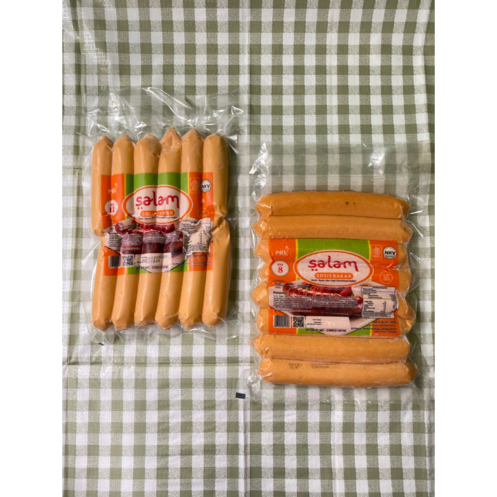 SOSIS SALAM MURAH TERENAK / SOSIS BAKAR SALAM / SOSIS BBQ